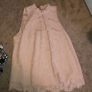 Lace tank top